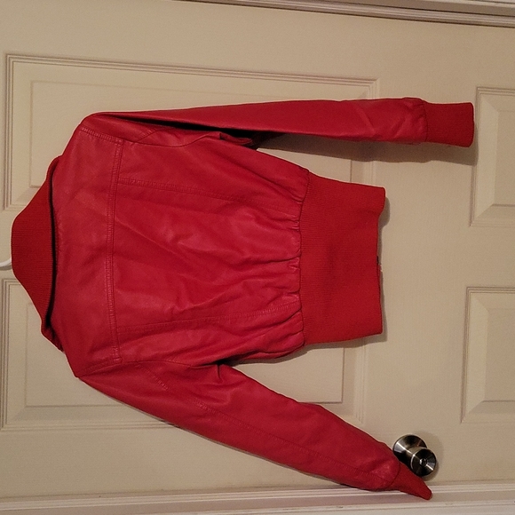 New Look Jackets & Coats Leather Jacket Poshmark